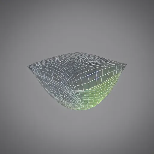 Prompt: infinitely shaped prism, 3 d render