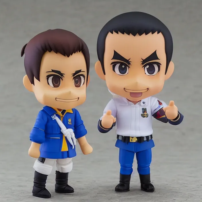 Image similar to rodrigo duterte, an anime nendoroid of rodrigo duterte, figurine, detailed product photo