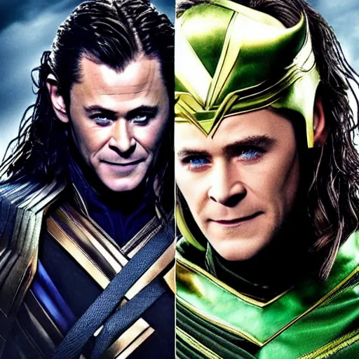 Prompt: chris hemsworth as loki