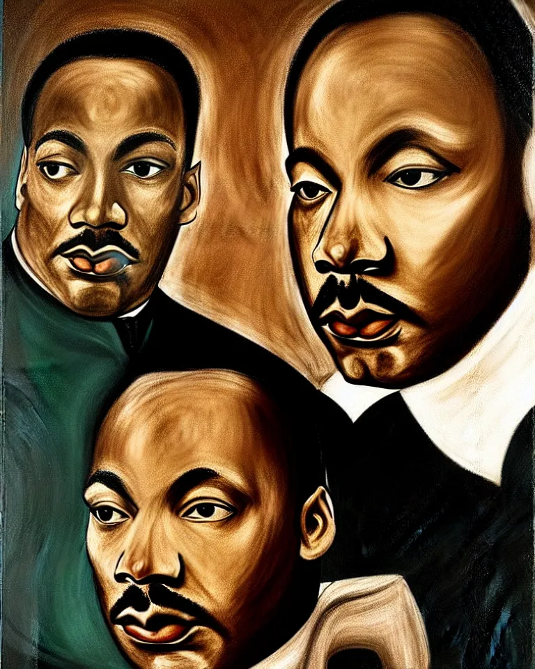 Image similar to martin luther king, jr. by el greco.