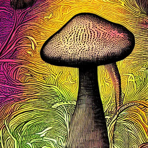 Image similar to mushrooms psilocybin psychedelic