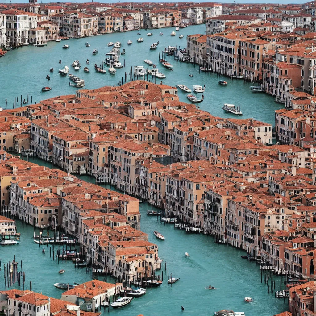 Image similar to venice zalem city