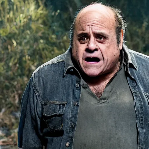 Image similar to danny devito as logan in the movie logan