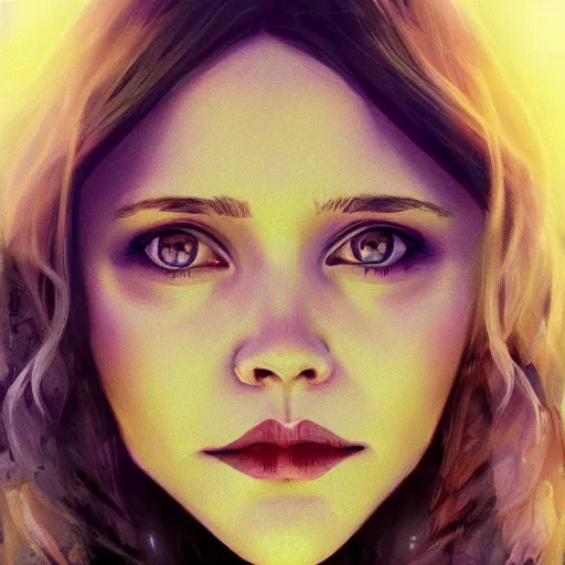 Image similar to Elisabeth Olsen as a Greek goddess, attractive, fantasy, beautiful, magical energy, artstation