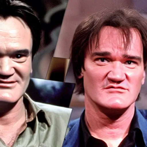 Prompt: quentin tarantino in the tv show friends