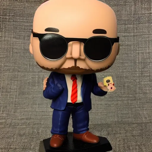 Prompt: tobias funke as a funko pop figure