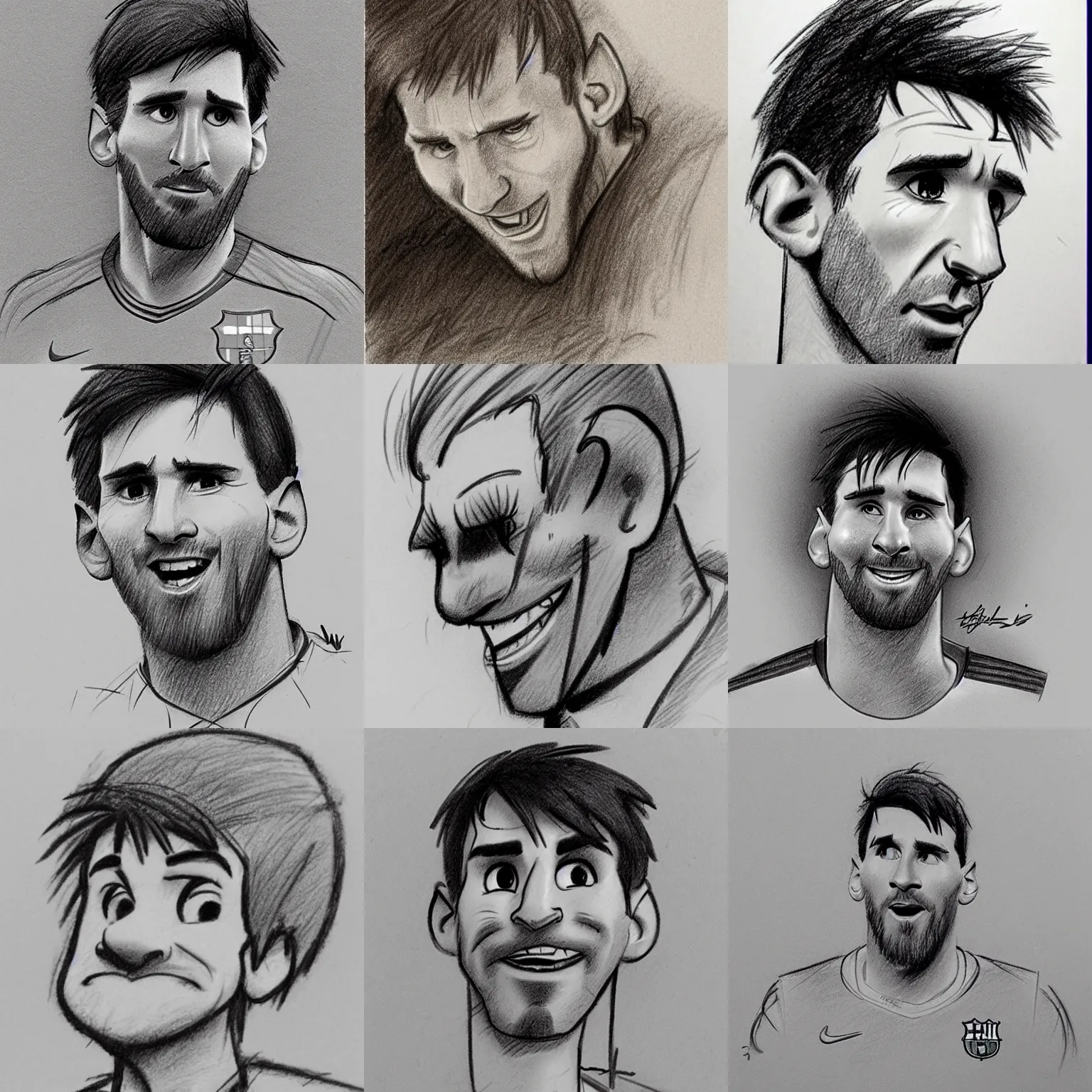 Drawing Lionel Messi Step by Step Drawing Guide by Dawn  DragoArt