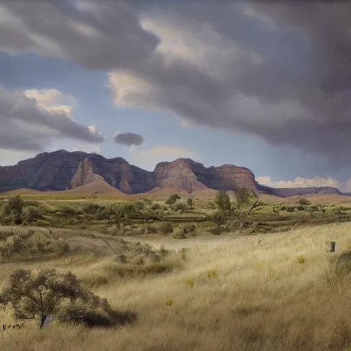 Image similar to big valley, photorealistic, by ul de rico, diplodocus