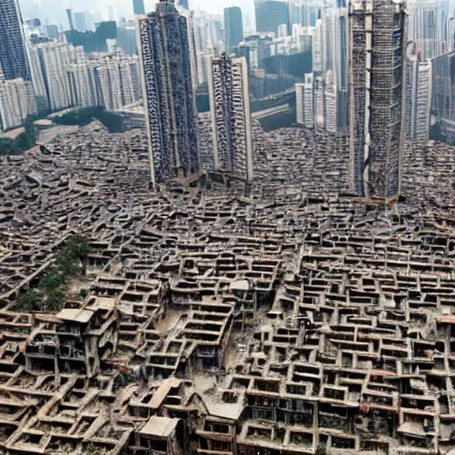 Image similar to kowloon walled city