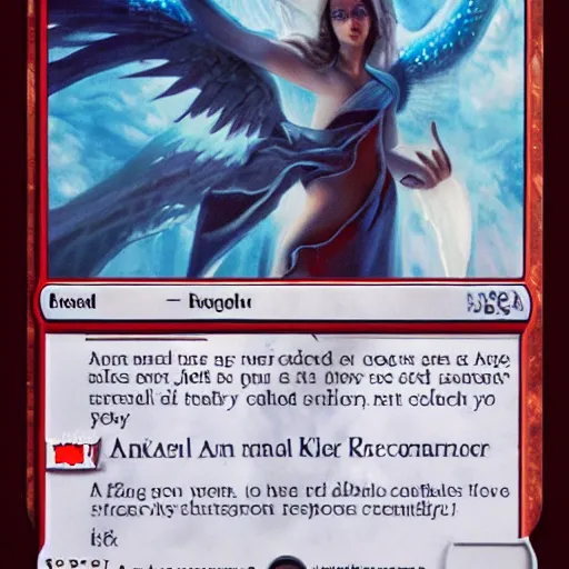 Prompt: jeskai angel