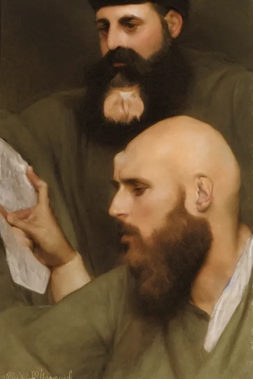 Image similar to Herzl, bouguereau