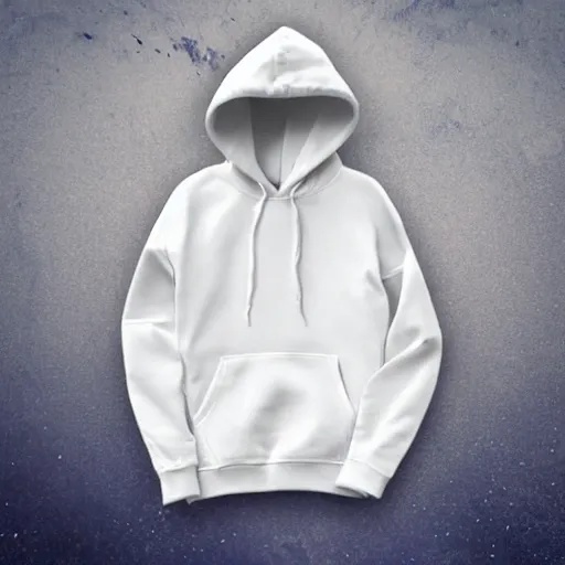 Image similar to white hoodie abandoned on the ground on the moon