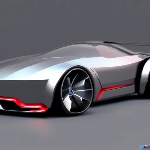 Prompt: concept art of futuristic super sports car, realistic, proper shading, octane render