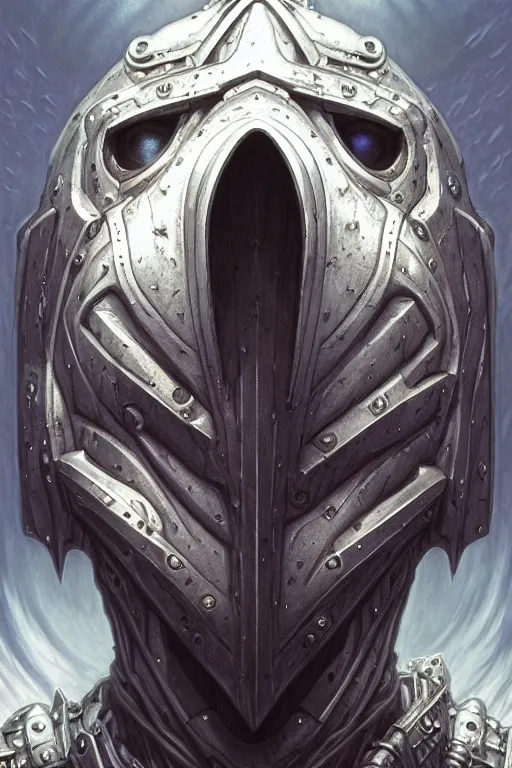 Image similar to anthropomorphic pentagon head in white darkchief ryan reynolds hydrargent, intricate, elegant, highly detailed monster, wide angle, digital painting, artstation, concept art, sharp focus, illustration, art by artgerm, bob eggleton, stephen hickman, richard corben, wayne barlowe, greg rutkowski, alphonse mucha, 8 k