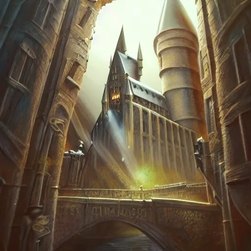 Image similar to hogwarts, dynamic lighting, photorealistic fantasy concept art, trending on art station, stunning visuals, creative, cinematic, ultra detailed