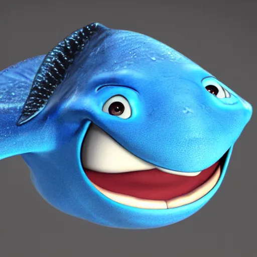 Image similar to stingray headshot pixar