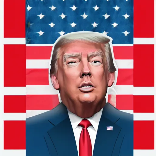 Prompt: tommyinnit as the president of the united states, illustration, realistic, 8 k