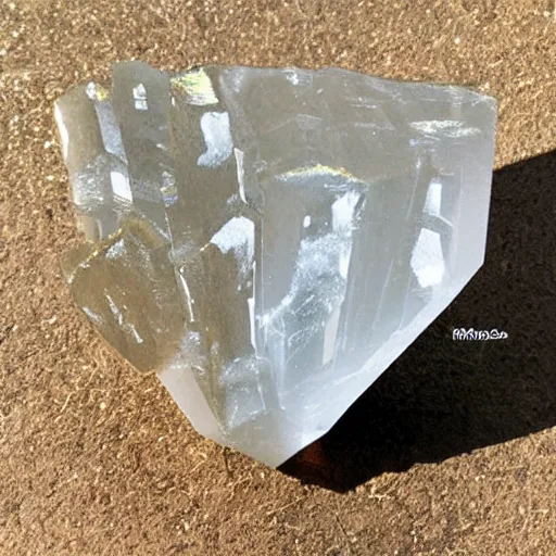 Image similar to clear quartz crystal formation diagram