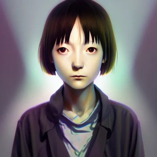 Prompt: lain iwakura, serial experiments : lain. highly detailed, digital painting, artstation, concept art, illustration, by ken saito, siwoo kim, anna podedworna, magdalena radziej,