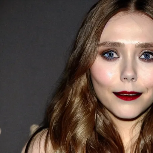 Image similar to elizabeth olsen as a vampire