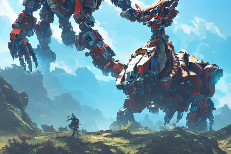 Image similar to sunwing machine mecha animal beast robot of horizon forbidden west horizon zero dawn bioluminiscence, behance hd by jesper ejsing, by rhads, makoto shinkai and lois van baarle, ilya kuvshinov, rossdraws global illumination