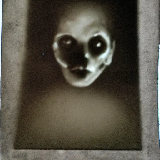 Prompt: creepy scary horror dream dark mezzotint samantha ring old photograph cursed