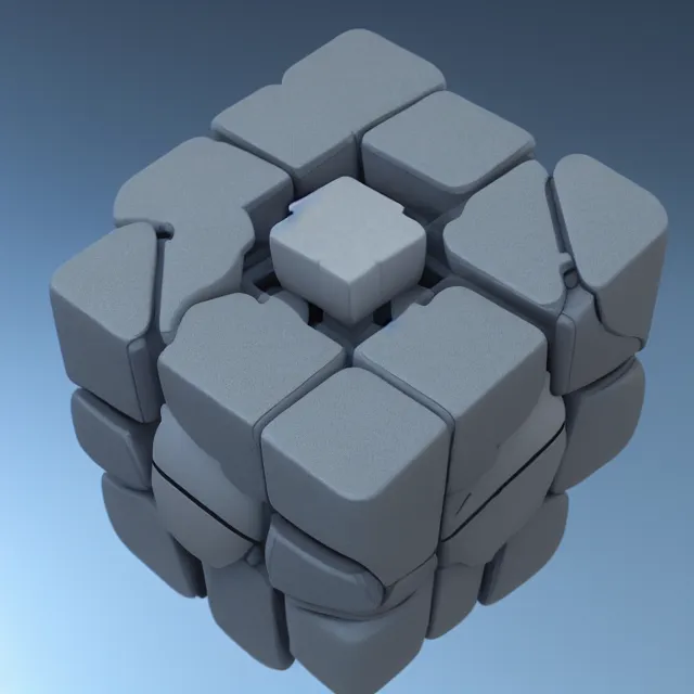 Prompt: render of companion cube from portal, hyper realistic, digital art, octane render, trending on artstation, artstationhd, artstationhq, unreal engine, 4 k, 8 k