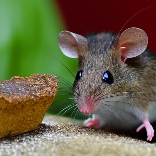 Image similar to Redwall mouse reaches for crystal