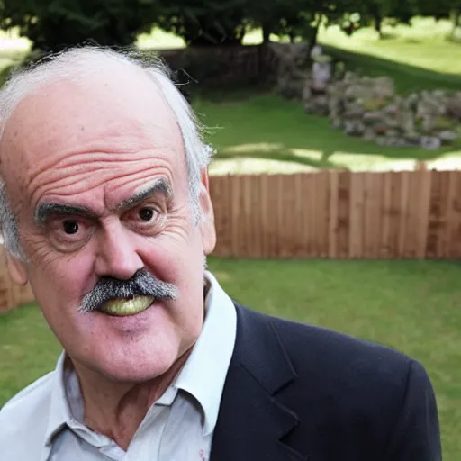 Image similar to cheese john cleese made out of cheese as a cheese