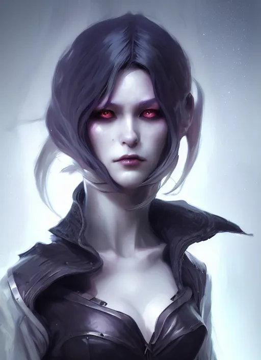 Prompt: character concept art of a dark fantasy female dark witch, key visual, realistic shaded perfect face, fine details, dystopian environment and background, by stanley artgerm lau, wlop, rossdraws, james jean, andrei riabovitchev, marc simonetti, and sakimichan, trending on artstation