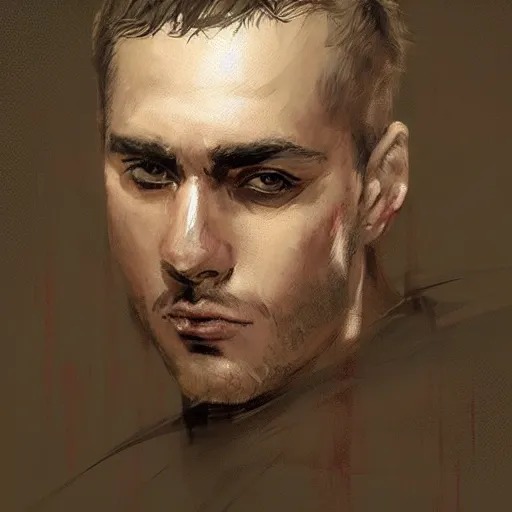 Prompt: portrait of ruben ruiz ibarruri, tragic, military art, fantasy, hd shot, digital portrait, beautiful, artstation, comic style, by artgerm, guy denning, jakub rozalski, magali villeneuve and charlie bowater