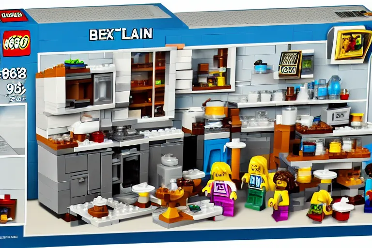 Image similar to kitchen meth lab 1 9 8 5 lego set