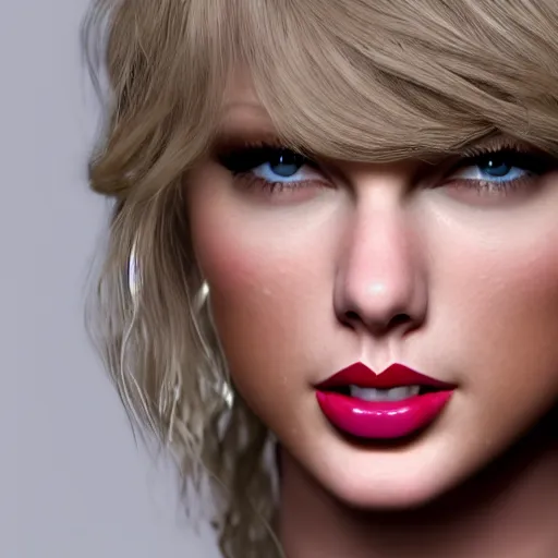 Prompt: portrait of taylor swift by greg rutkowksi, extreme detail, 8 k, intricate abstract, unreal engine tech demo