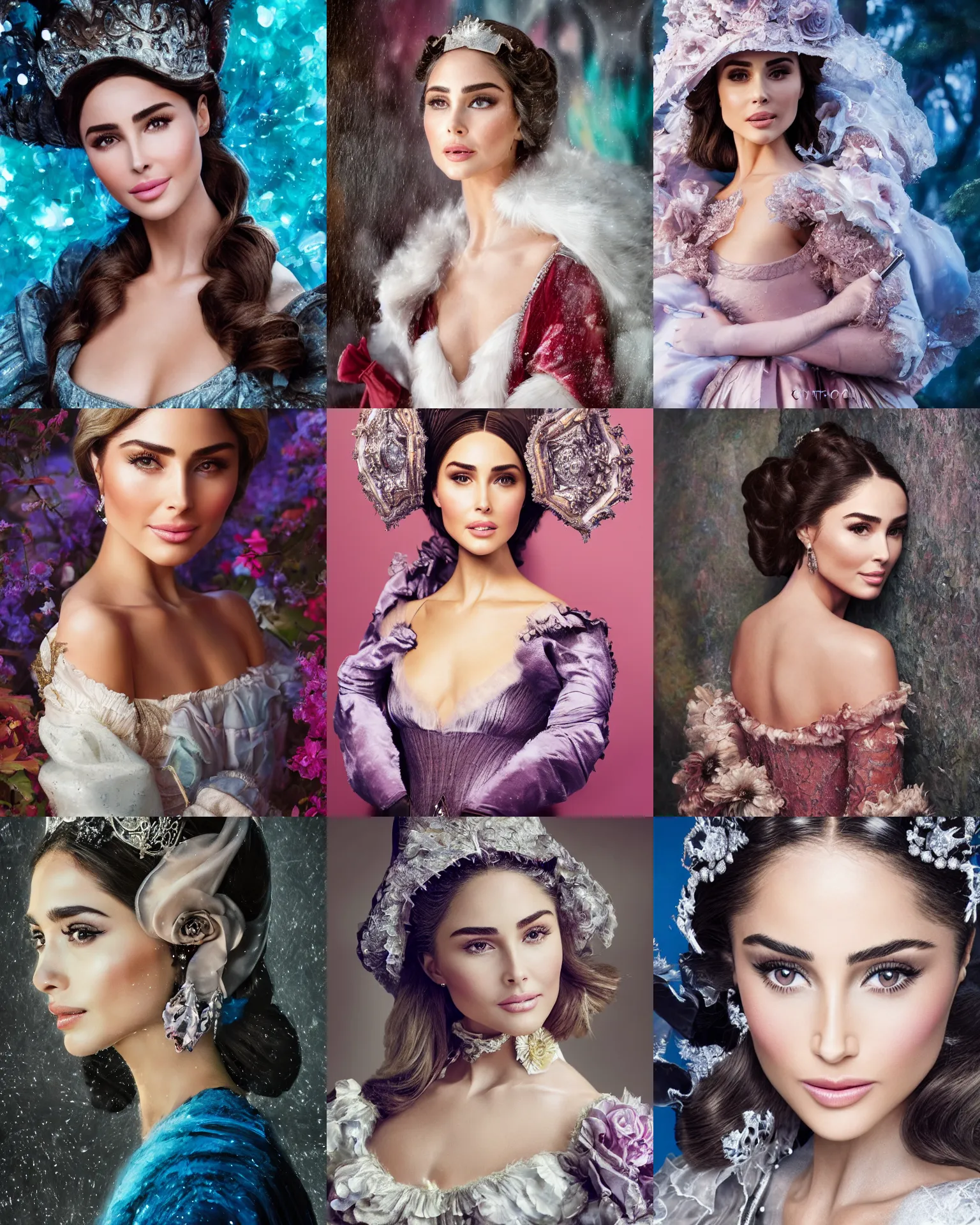 Prompt: Olivia Culpo as milady de winter, styling by Tom Eerebout & Sandra Amador, clear makeup, clean hair, dry skin, clear skin, airbrushed, bright eye makeup, warrior body, digital painting by Mario Testino, photorealism style, masterpiece, 8k octane render, cinematic, hyper detailed, micro details, insanely detailed, trending on artstation, cgstudio