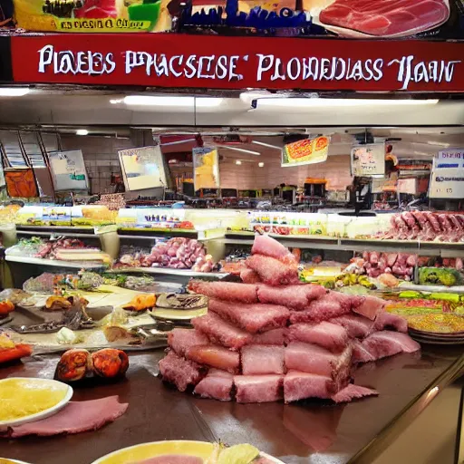 Prompt: ham ham paradise