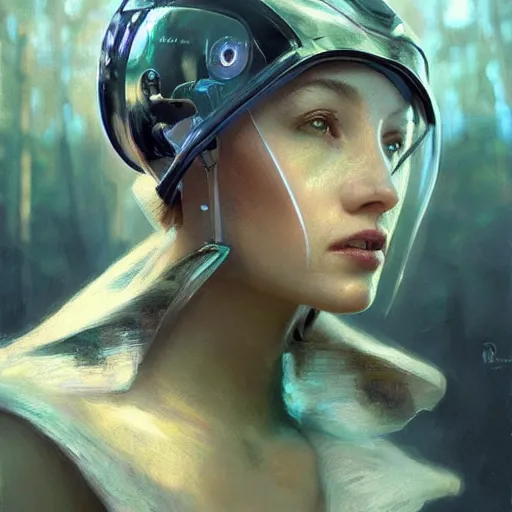 Image similar to epic cinematic hyperrealism masterpiece where an ecological robot appears. realistic poster with shaded lighting by craig mallismo, artgerm, jeremy lipkin and michael garmash, unreal engine, radiant light, detailed and complex environment, digital art, art station trends