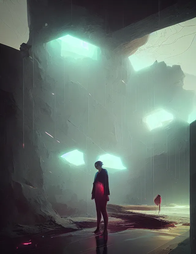 Image similar to liminal space, artwork by tooth wu and wlop and beeple and greg rutkowski