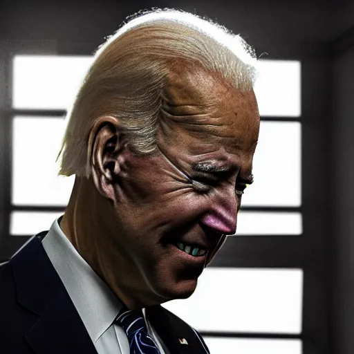 Image similar to joe biden crying, dramatic lighting, cinematic, establishing shot, extremly high detail, photorealistic, cinematic lighting, artstation, style by James Gurney