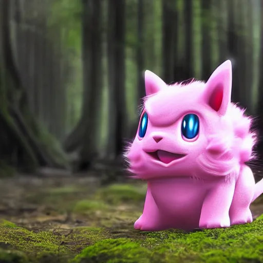 Image similar to national geographic photo of wigglytuff, pokemon in the wild, intricate, portrait, 8 k highly professionally detailed, hdr, award winning