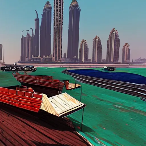 Image similar to gta : dubai, pallet color