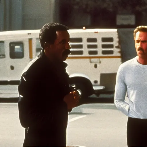 Image similar to a still of from the movie beverly hills cop crossover with the movie munich