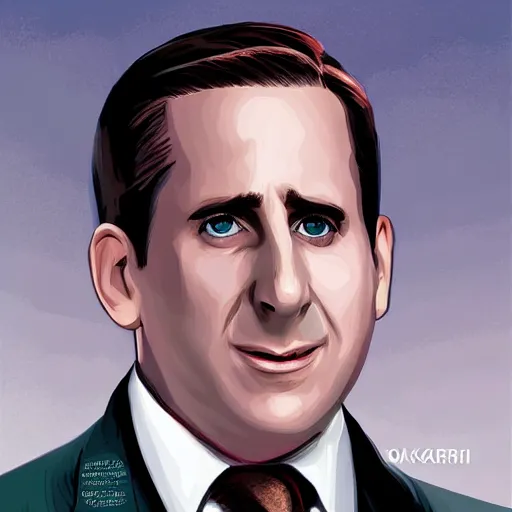 Image similar to michael scott by igor karazin