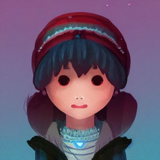 Image similar to a portrait of Madeline from Celeste, concept art, trending on artstation 3D.