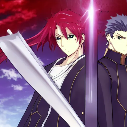 Image similar to fate / stay night, ufotable art style