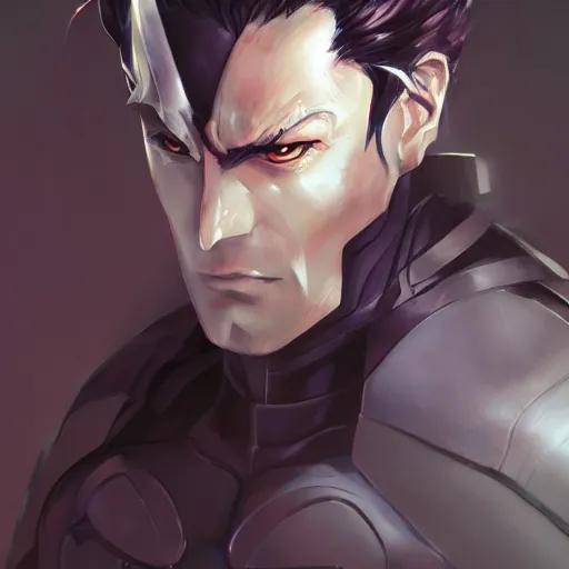 Prompt: concept art, anime portrait of batman as an anime antagonist by Stanley Artgerm Lau, WLOP, Rossdraws, James Jean, Andrei Riabovitchev, Marc Simonetti, and Sakimichan, trending on artstation