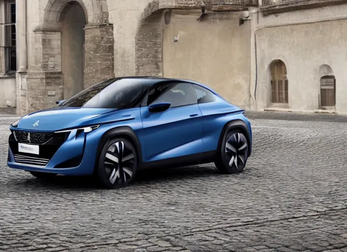 Image similar to peugeot coupe from 2 0 2 2