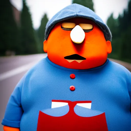 Prompt: angry Eric Cartman as a real life human, XF IQ4, f/1.4, ISO 200, 1/160s, 8K, RAW, unedited, symmetrical balance, in-frame