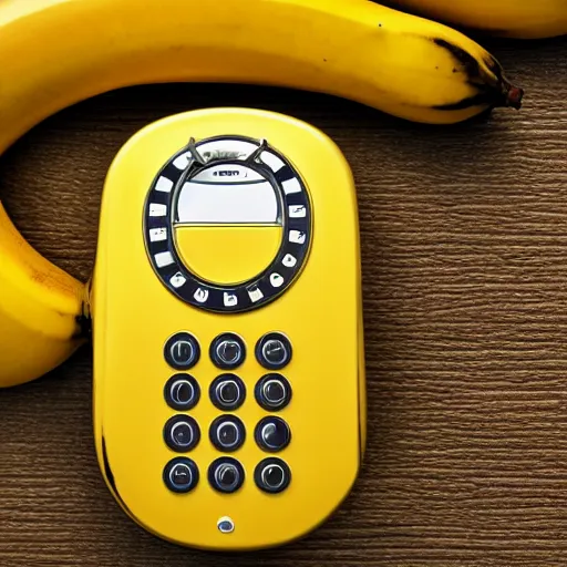 Image similar to ring ring ring bananaphone, hd, high detailed