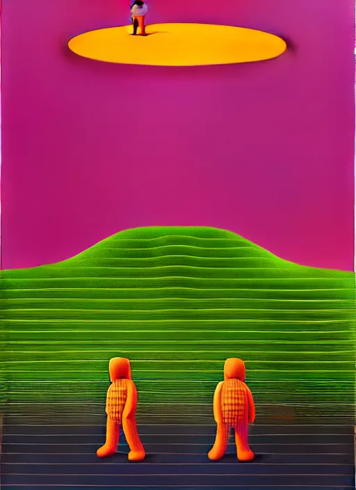 Image similar to bush men by shusei nagaoka, kaws, david rudnick, airbrush on canvas, pastell colours, cell shaded, 8 k