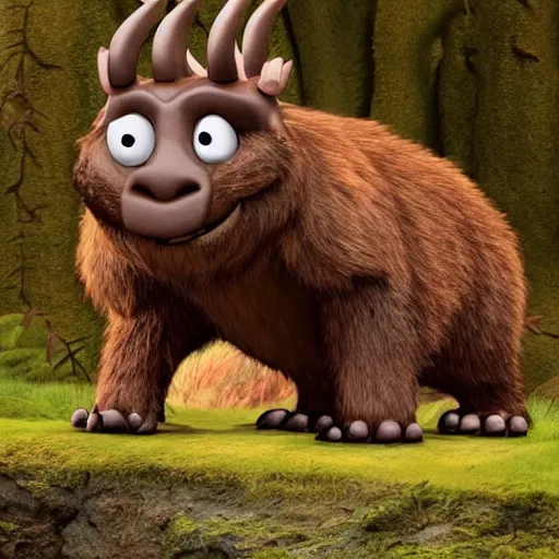 Prompt: a gruffalo